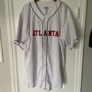 East Bound and Down Kenny Powers White Baseball Jersey worn twice. XXL B5